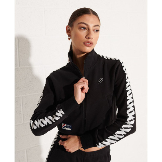 Superdry Γυναικεία ζακέτα Code Tape Track Top